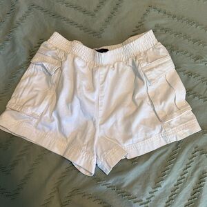 Women’s white shorts